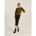 O-Neck Womens Sweater Pullover